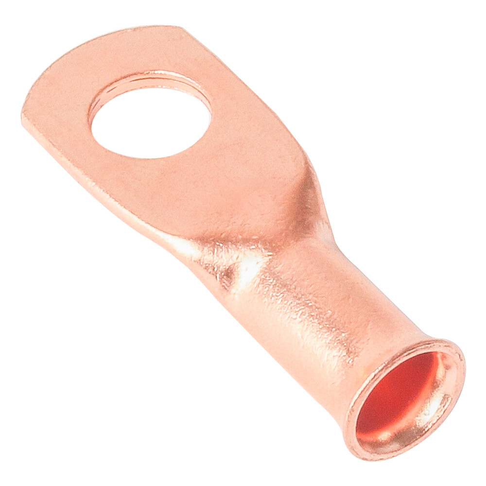 Copper Lug 6 AWG Gauge #10 Ring Wire Terminal Battery Cable End