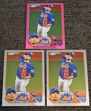 2023 Topps Chrome #217 Kodai Senga Pink Refractor RC New York Mets + 2 Base