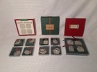 Longaberger Pewter Basket Commemorative Christmas Ornaments Lot of 3 Sets