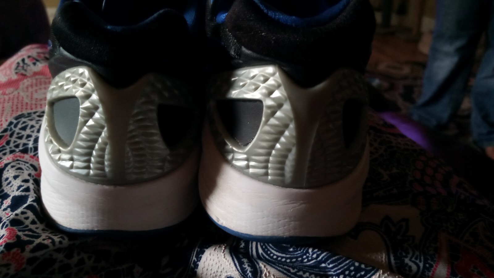 Nike Volley Zoom Hyperspike 585763041 Black Blue Shoes Women's Size US