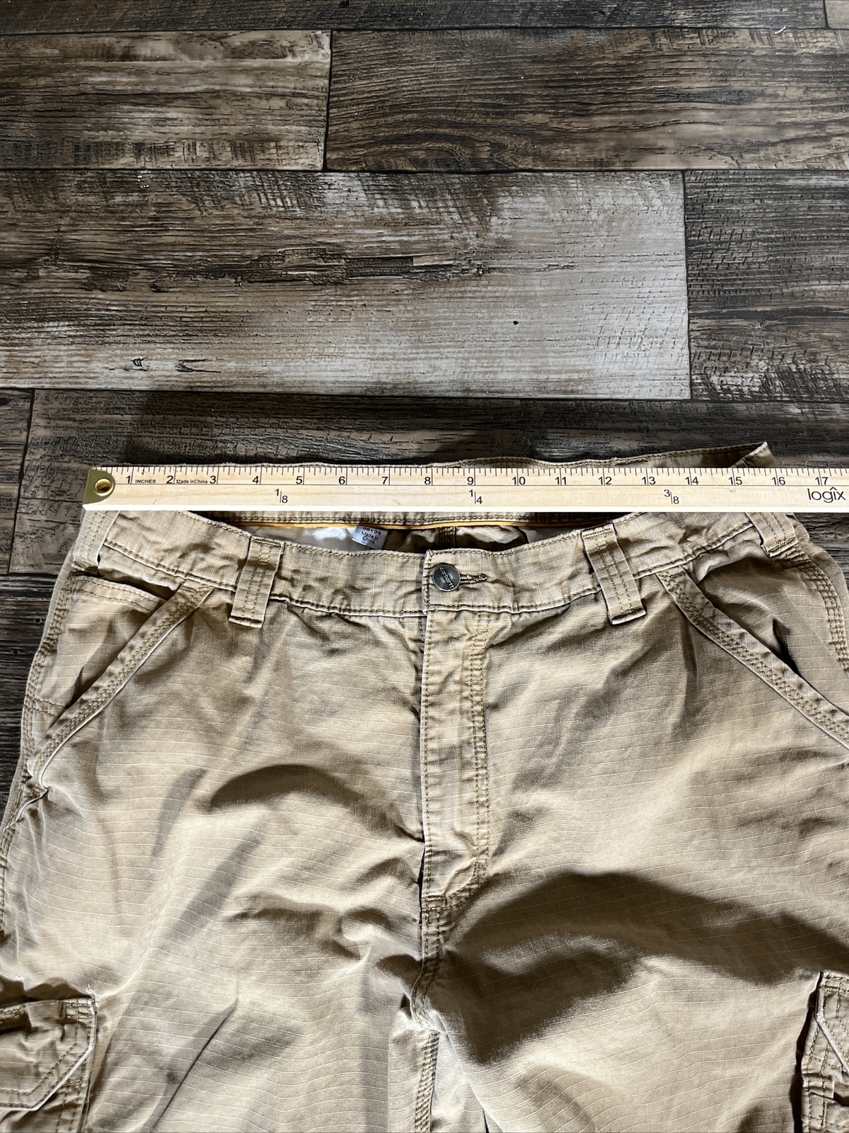 Carhartt Force Ripstop Canvas Cargo Pants Khaki Tan Men's 36x34 101148257 S eBay