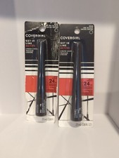 2x Covergirl Get In Line Active Liquid Liner Sealed 350 - Ink Black