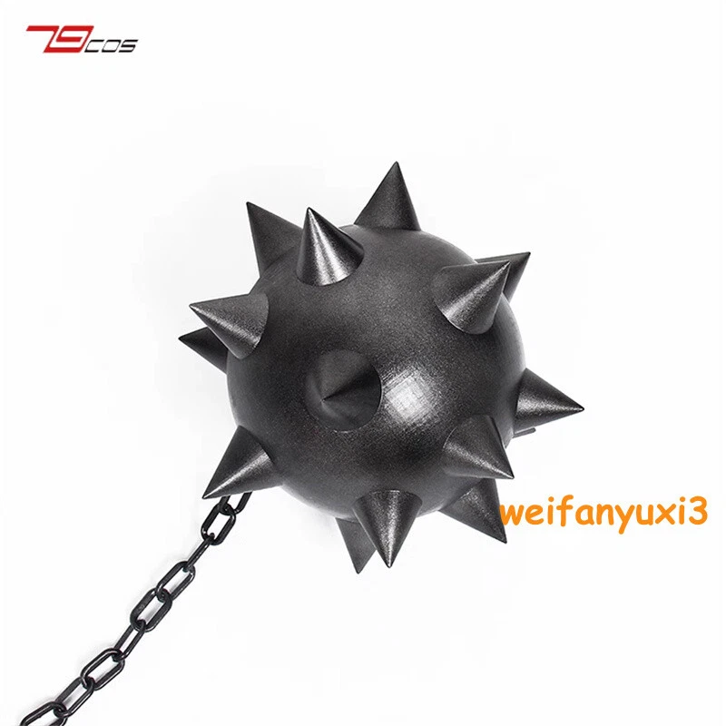 Kimetsu no Yaiba Gyomei Himejima Hacha Encadenada Juegos con disfraces Denom Slayer Arma Accesorios Foto 4 de 4