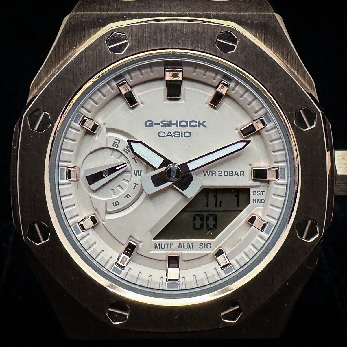 Casio G-Shock GMA-S2100 Rose Gold Casioak, New | eBay