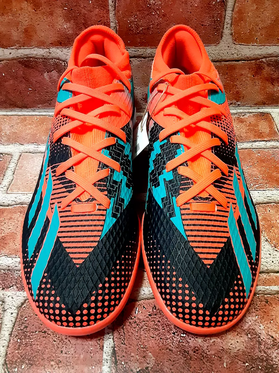 Adidas X Speedportal Messi.3 TF Soccer Cleats Boots Orange Black