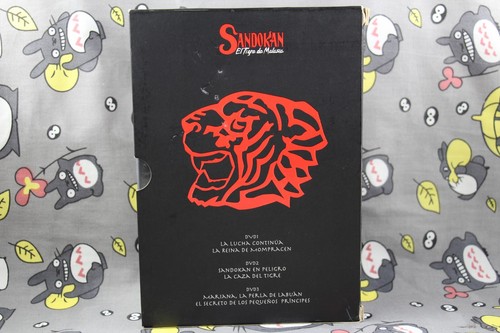 DVD KABIR BEDI SANDOKAN EL TIGRE DE MALASIA 3 PELICULAS NUEVAS PRECINTADAS - Imagen 2 de 5