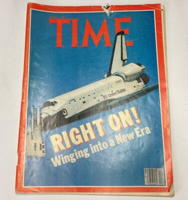 Time April 1981 News NASA Space Shuttle Columbia Ronald Reagan Shooting Recovery