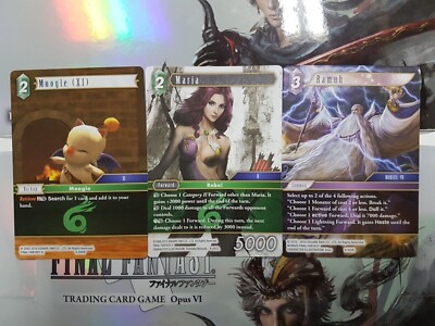 Final Fantasy TCG Opus VI (001-130)  - YOU PICK FROM LIST!