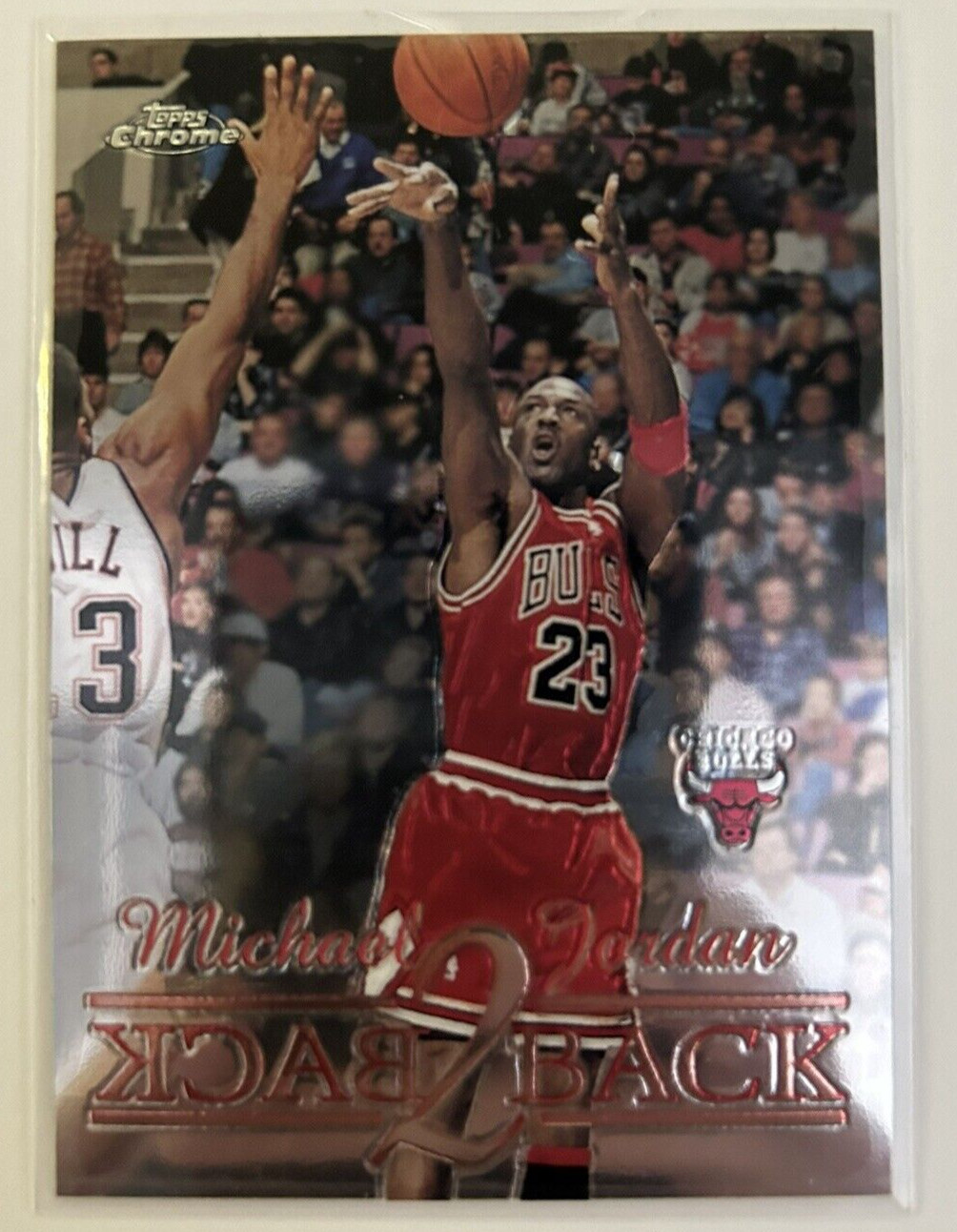 Michael Jordan #1 1998 Topps Chrome Back 2 Back