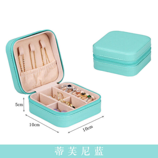 Women's jewelry storage box Travel portable Jewel Box Small package Jewel Box