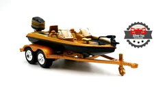 1980'S BASS BOAT FISH FINDER LIGHT CAMEL 1:64 SCALE DIECAST COLLECTOR MODEL CAR
