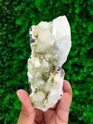Natural Apophyllite, Stilbite & Heulandite Minerals On Base Matrix