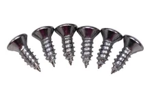 56 Chevy Headlight Bezel Screw Set 1956 Chevrolet New