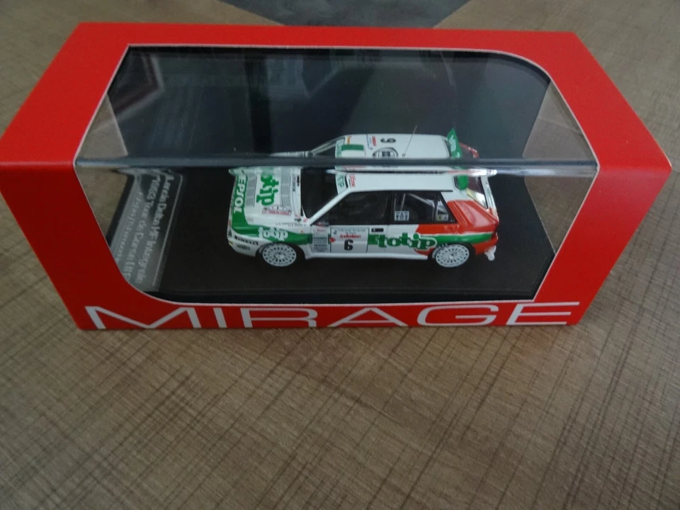 HPI-MIRAGE 1/43 LANCIA DELTA HF A. AGHINI (#6) TOUR DE CORSE 1993 N° 8223 - Photo 1/4