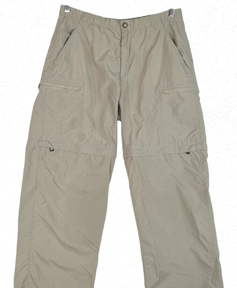 The North Face Lightweight Khaki Convertible Women Pants M Size 8 30x32 thumbnail 3