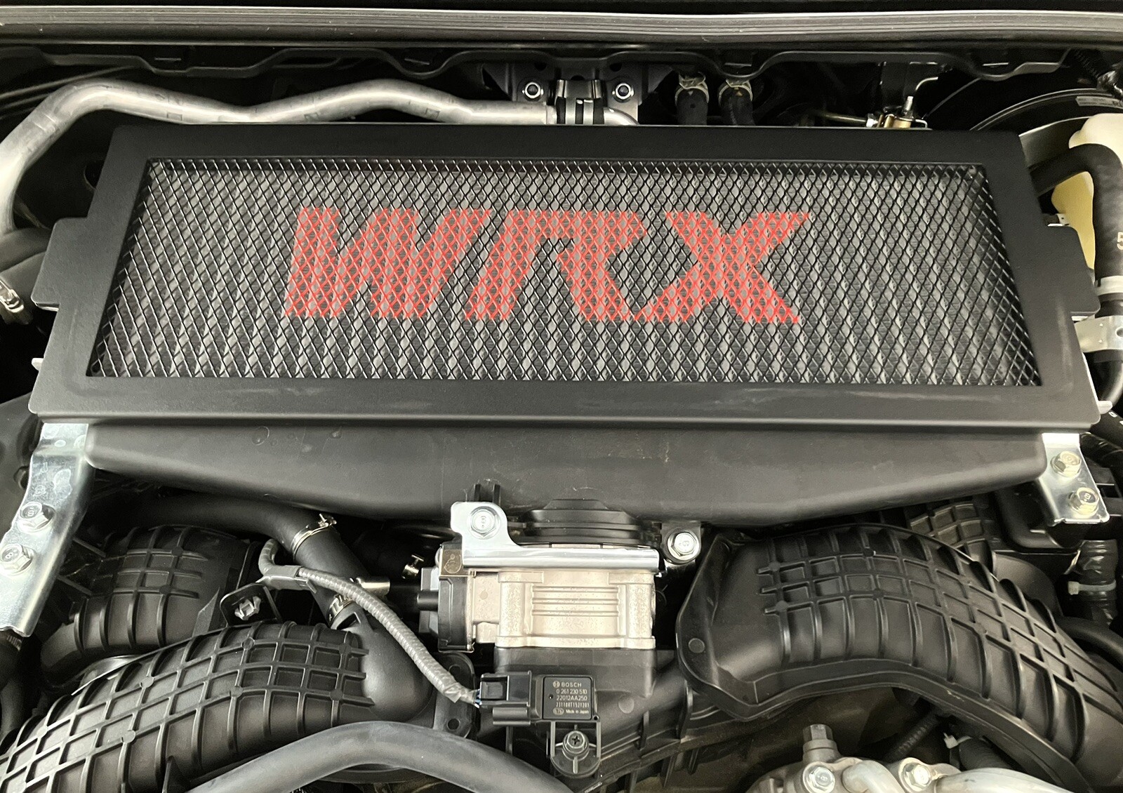 Noble VB Black Top Mount OE Intercooler Guard for Subaru WRX 20222024