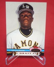 Calvin Pokey Reese 1991 TOPPS Stadium Club DOME Baseball Rookie Card 151 Mint