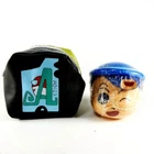 Crayon Shin-chan Toru Kazama Capchara Figure + Action Kamen Mini Pouch Set of 2