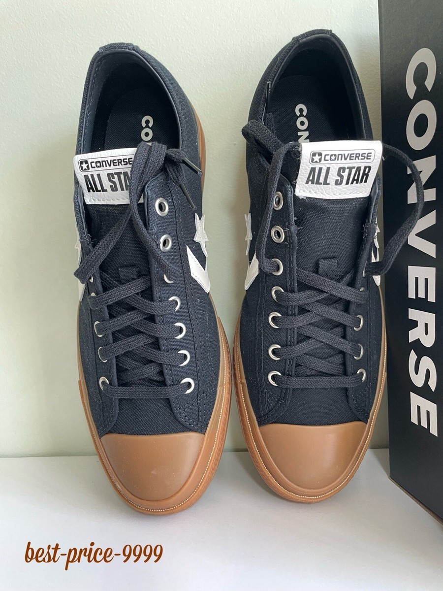 CONVERSE - M9/ W10.5 - Star Player 76 Low Top Black / Gum Sneaker
