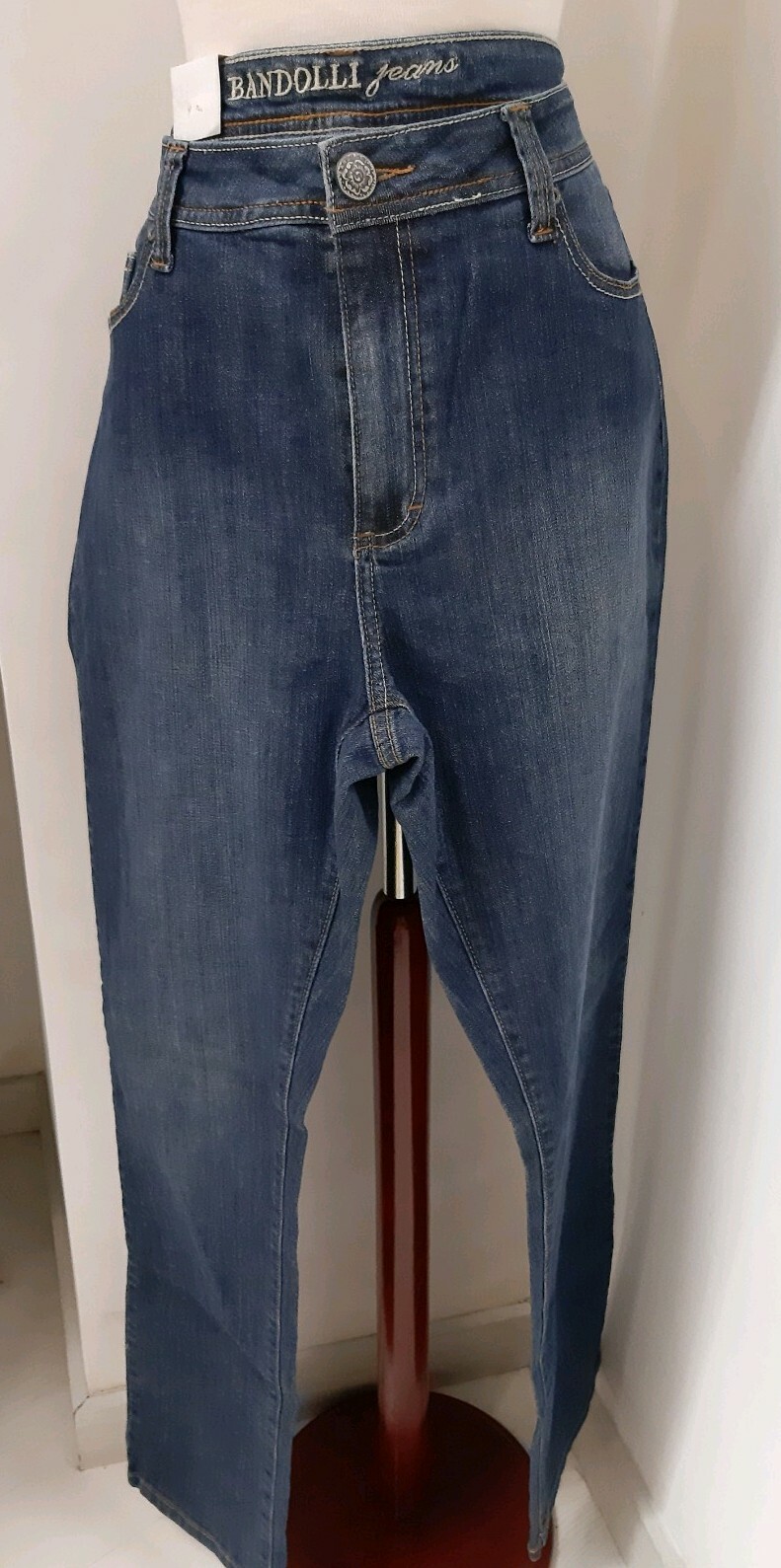 pantalon vaquero azul mujer Talla BANDOLLI NUEVO woman ropa jeans mod. 6 |