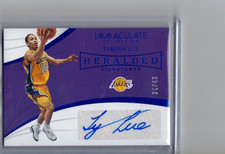 2018-2019 Panini Immaculate Heralded Signatures Blue Tyronn Lue /49 Lakers Auto