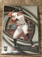 2020 Select Premier ~ #187 ~ Giants ~ Mauricio Dubon RC