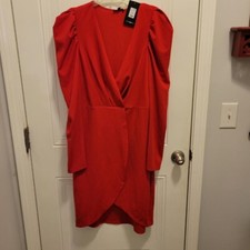 Women's Fashion Nova Red Dress Brand New - Size 3 XL