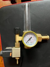 VIVOSUN Hydroponics CO2 Regulator Emitter System with Solenoid Valve Flowmeter f