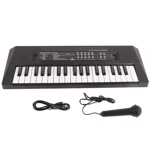 ZK30 37-Key Electric Keyboard with Microphone and Recording Function for Kids