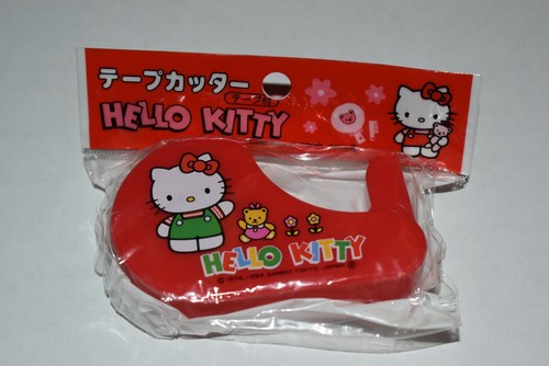 Vintage Sanrio Hello Kitty Klebebandspender rot NEU von 1994 - Bild 1 von 4