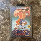 SEGA Sonic the Hedgehog 2 Sega Genesis CIB