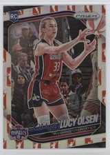 2025 Panini Prizm WNBA Logo Silver Prizm Lucy Olsen #104 1q03