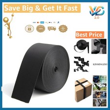 Black Nylon Webbing Strap 2in x 10 Yards Heavy Duty Outdoors  Craft