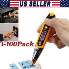 Voltage Electric Tester Volt Detector Test Pen AC DC Non-Contact Sensor 12-1000V