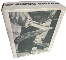 Vintage Nocona Boots BOX ONLY Rattlesnake Texas Bowie Knife Cowboy 1980s Western