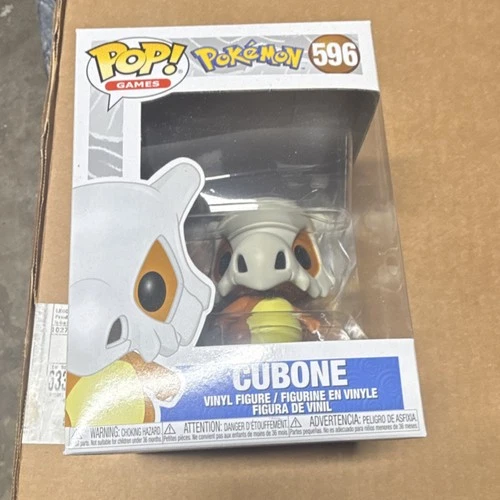 Funko Pop! Vinyl Pokémon Cubone #596 Video Games Theme Collectible Figure