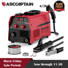 3IN1 MIG Welder 130A 110V Flux Core Gasless Portable for Home DIY Stick Lift Tig