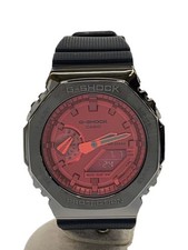 CASIO Quartz Watch G SHOCK Digital Analog Rubber RED BLK GM 2100B 4AJF