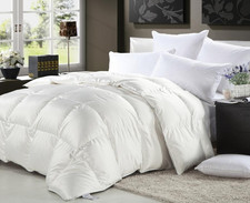 California Cal King Size Luxurious 1200 Thread Count Siberian Goose down Comfo
