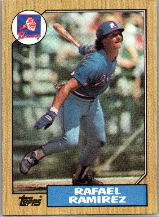 1987 Topps - Rafael Ramirez #76