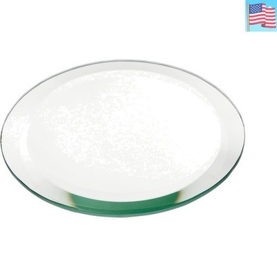 5'' Round, 5mm Thick Beveled Glass Mirror Circle