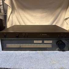 Technics ST-8080 FM AM Stereo Tuner Powers On Get Glass Broken