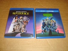 Beetlejuice Blu-ray, 1988  Beetlejuice Beetlejuice Blu-ray, 2024 Ships Fast