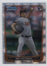 2012 Bowman Chrome Retail X-Fractor Wei-Yin Chen #185 i6j