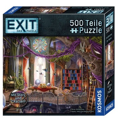EXIT PUZZLE DIE BIBLIOTHEK DER TRÄUME 500 TEILE VON KOSMOS NEU OVP