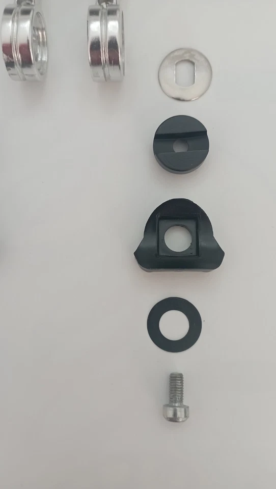 Coppia completa Manettini Leve Cambio RINO anni 70/80 per bicicletta da corsa - Immagine 3 di 4