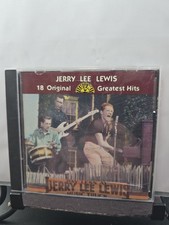 Jerry Lee Lewis - "18 Original Sun Greatest Hits" CD, 1984 Rhino VG