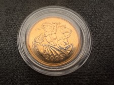 2005 Gold Full Sovereign Coin Queen Elizabeth II