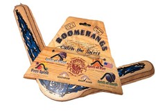 Boomerangs Catch The Spirit Made in USA Boomerang NWT With Instructions