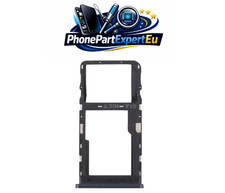 For TCL 20 5G Original SIM Card Tray  Micro SD Card Tray Black
